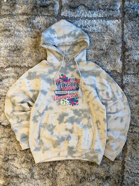 Tie-Dye 'Great Lakes Cheer & Dance Championships' Hooded Sweatshirt